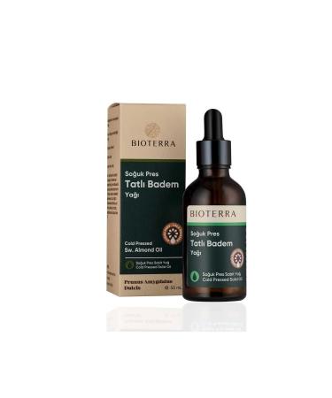 Bioterra Sweet Almond Oil 50 ml - Buy Online on GoSupps.com