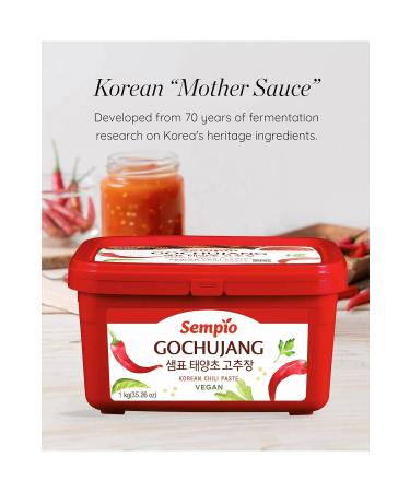 Sempio Korean Hot Pepper Paste Gochujang 1 KG x 3 Pieces - Buy Online on GoSupps.com