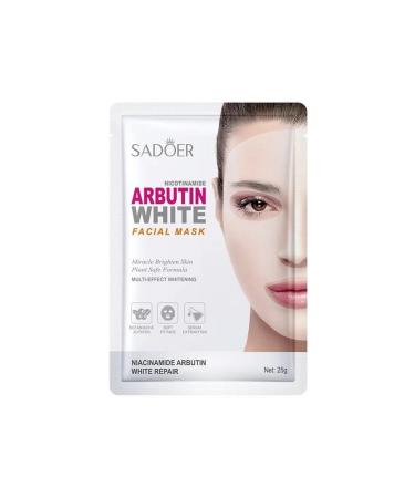 SADOER Nicotinamide Arbutin White Face Mask