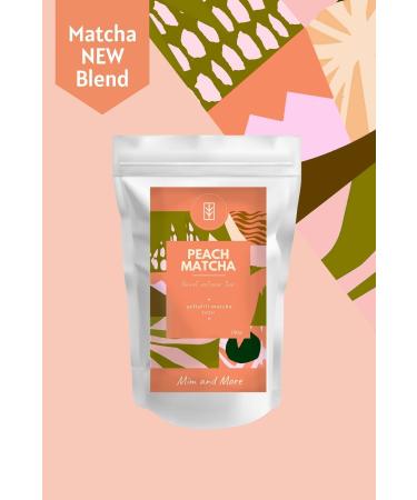 Mim and More Peach Matcha - Peach Flavored Matcha 100 gr