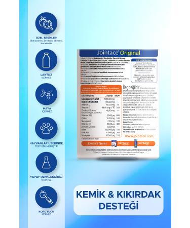 Jointace Glucosamine Chondroitin Vitamin D Curcumin Containing Bone Health Support Vitamin 30 Tablets - Buy Online on GoSupps.com