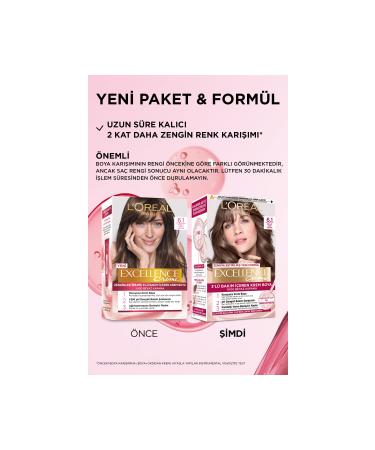 L'Oreal Paris Excellence Creme Hair Dye - 6.1 Ash Light Brown - Buy Online on GoSupps.com