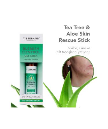 TISSERAND AROMATHERAPY Tisserand Tea Tree & Aloe Vera Acne Gel Stick - Buy Online on GoSupps.com