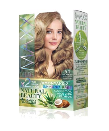 Ziya Digital Natural Beauty Ammonia Free Hair Dye 8.3 Honey Foam