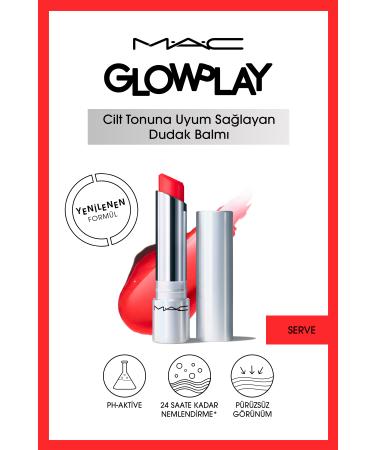 Mac Moisturizing Lip Balm That Adapts to Skin Tone - Serve 3 G KeyOn3251