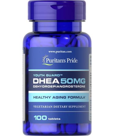 Puritan's Pride Dhea 50 Mg 100 Tablets