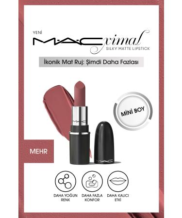 Mac Mini Matte Lipstick Providing More Care and Comfort with Silky Texture-MEHR Passi.3258