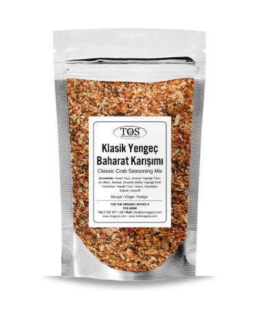 TOS The Organic Spices Classic Crab Spice Blend 250 gr Classic Crab Spice Blend - Premium Quality | Spice Mix