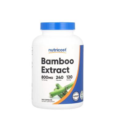 Nutricost Bamboo Extract 800 Mg 240 Capsules