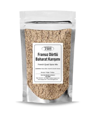 TOS The Organic Spices French Four-Spice Blend 500 gr French Four-Spice Blend - Premium Quality | Spice Mix