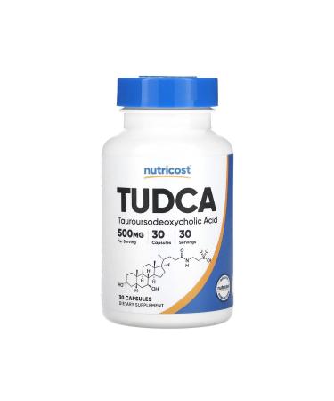 Nutricost Tudca 500 Mg 30 Capsules