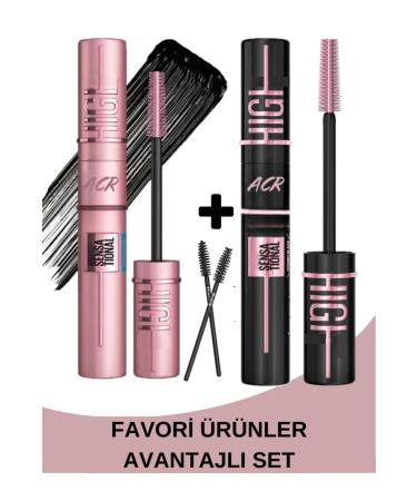 AcarlarTicaret Lash Extension High Mascara & Lash Extension High Black Mascara