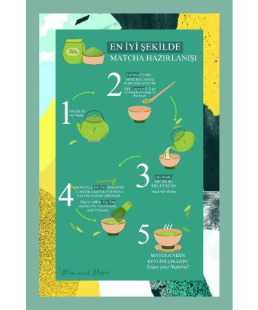 Mim and More Mojito Matcha - Mojito Flavored Matcha 25 gr - Buy Online on GoSupps.com