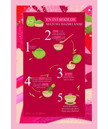 Mim and More Raspberry&Strawberry Matcha Raspberry&Strawberry Flavored Matcha 25 Gr - Buy Online on GoSupps.com