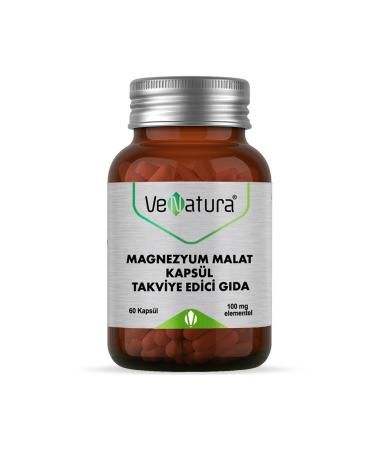 Venatura Magnesium Malate 100 Mg 60 Capsules