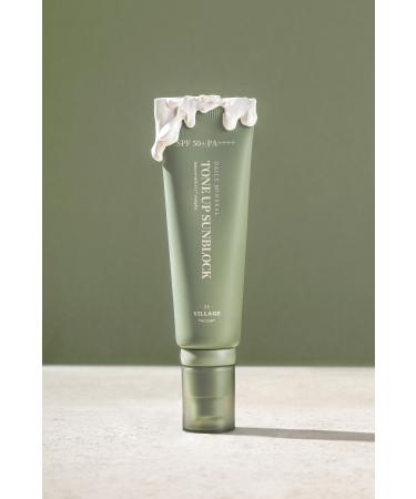 Village 11 Factory Daily Mineral Tone Up Sunblock Spf50 Pa 50ml-0 Mineral Vegan Sunscreen - Buy Online on GoSupps.com