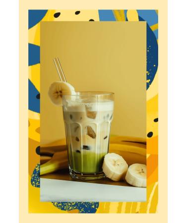 Mim and More Banana Matcha - Banana Flavored Matcha 25 gr - Buy Online on GoSupps.com