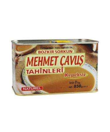 Mehmet avu Bran-Free Bozk r Tahini Tin Box 1 Kg