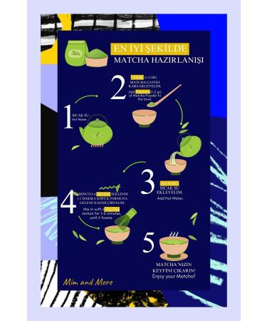 Mim and More Pre-workout Matcha - Athlete Matcha 25 gr - Buy Online on GoSupps.com