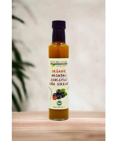 BEYORGANIC Organic Aronia Ginger Apple Cider Vinegar 250ml - Buy Online on GoSupps.com