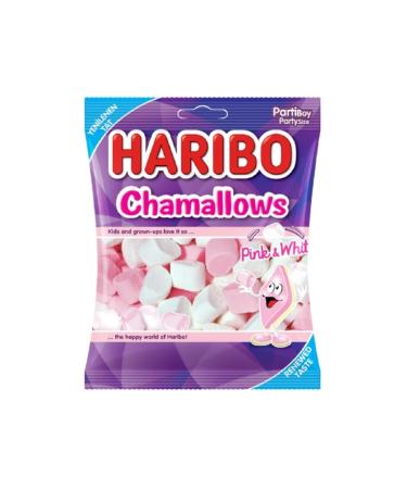 Haribo Chamal. Pink-white 150 gr. (12 PIECES)