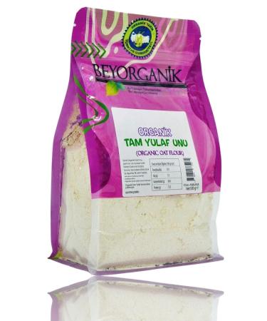 BEYORGANIK Organic Whole Oat Flour 500gr 0 Local Oats