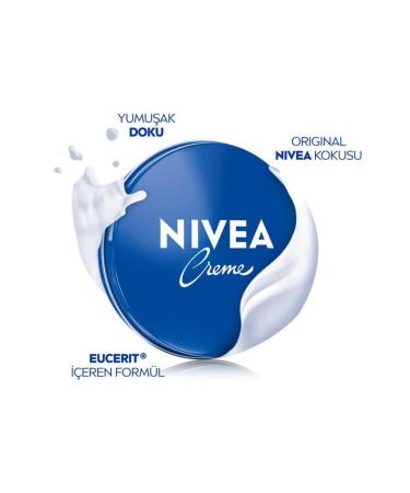 NIVEA Creme 30ml Intensive Moisturizer Caring Protection Eucerit Soft and Smooth Skin Hand Face Body - Buy Online on GoSupps.com