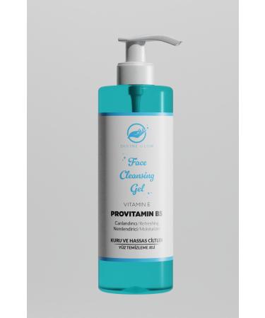Divine Glow Vitamin E Facial Cleansing Gel for Dry and Sensitive Skin 200ml Facial Cleanser - Buy Online on GoSupps.com