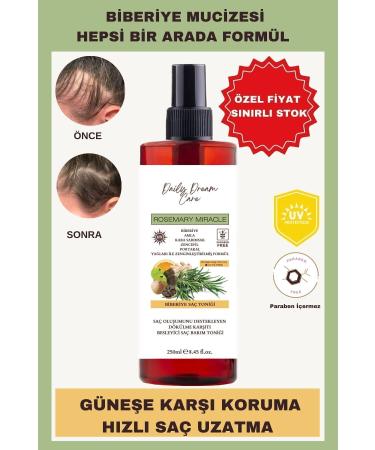 True Bee Daily Dream Series | Root Strengthening Rosemary Complex Tonic Supporting Hair Formation 250 ml - Buy Online on GoSupps.com