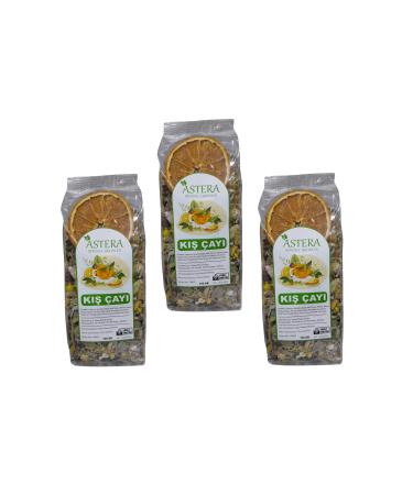 ASTERA 3 Pieces * Winter Tea Lux 150 Gr (New Crop Production)
