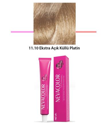 Premium 11.10 Extra Light Ash Platinum - Permanent Cream Hair Dye 50 G Tube