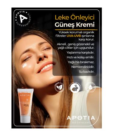 APOTIA Apto a Apotia Anti-Spot Sun Cream 50