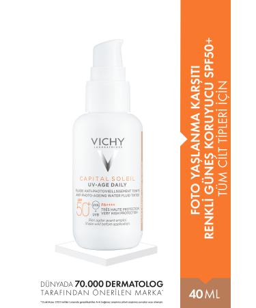 Vichy Sunscreen for Sensitive and Delicate Skin 40 ML SPF 50 Passi.3659