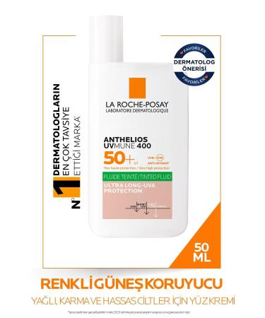 La Roche Posay Moisturizing Protective Sun Cream for Weak and Sensitive Skin spf50 50 ML Passi.3642