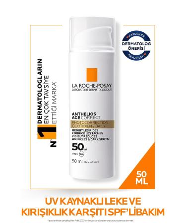 La Roche Posay Sun Cream Protecting Against the Harmful Effects of the Sun Spf50-50 ml Passi.3686