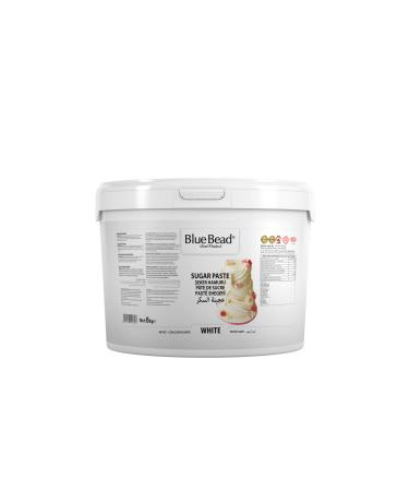 Blue Bead White Sugar Paste 6 kg
