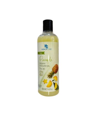Hunca Shower Gel 500 ml Pineapple Creamy Swor Gel with Pineapple