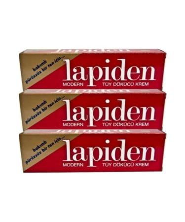 Lapiden Hair Removal Cream 40 gr X 3 Pieces