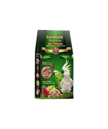 EuroGold DELUXE PARROT FRUITS-NUTS 650 GR X 2 PIECES 543133