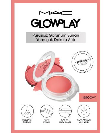 Mac Smooth Look Lightweight Soft Textured Blush-groovy Passi.3729