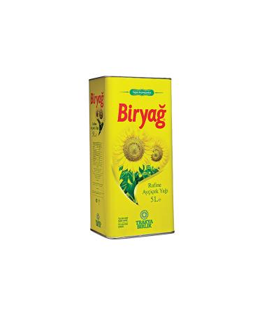 Birya Birya Sunflower Oil Tin (5 L) x4 Pieces