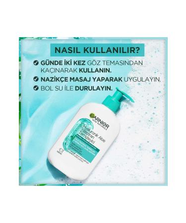 Garnier Skin Naturals Aloe Soothing Cleanser 250 ml - Buy Online on GoSupps.com