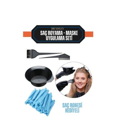 Zerda Hair Coloring Set 24 Hair Bonnets - ZRD5925-6002