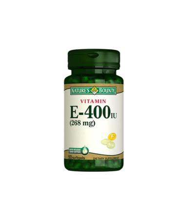 Natures Bounty Vitamin E-400 Iu 50 Softgel