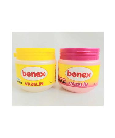 Benex Vaseline 125 Gr Natural + Rose Scented Skin Cream