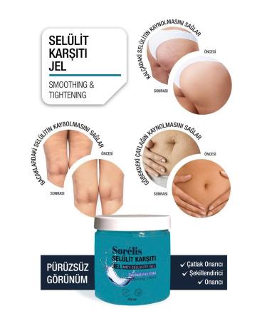 Sorelis Cellulite and Stretch Marks Removal Body Shaping Firming Gel 250 ml - Buy Online on GoSupps.com