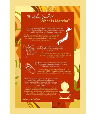 Mim and More Cr me Br l e Matcha - Cr me Br l e Flavored Matcha 50 gr - Buy Online on GoSupps.com