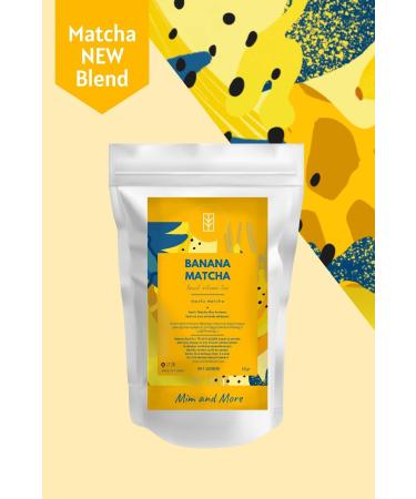 Mim and More Banana Matcha - Banana Flavored Matcha 50 gr