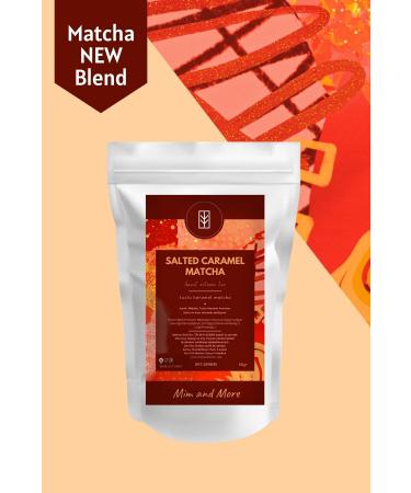 Mim and More Salted Caramel Matcha - Salted Caramel Flavored Matcha 50 gr