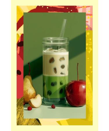 Mim and More Pear & Apple Matcha - Pear & Apple Flavored Matcha 50 gr - Buy Online on GoSupps.com